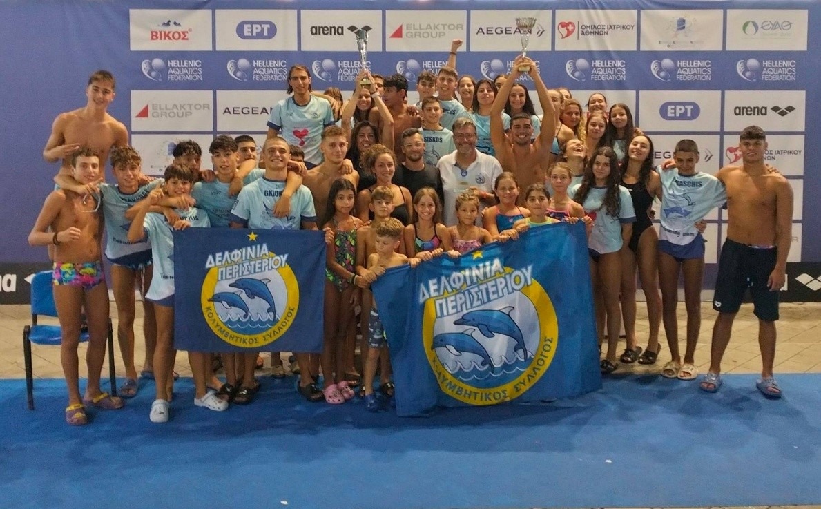 🏆Πρωταθλητές Τεχνικής Κολύμβησης στη Γενική βαθμολογία του Πανελληνίου Πρωταθλήματος, Θεσσαλονίκη 24-27/7/2025